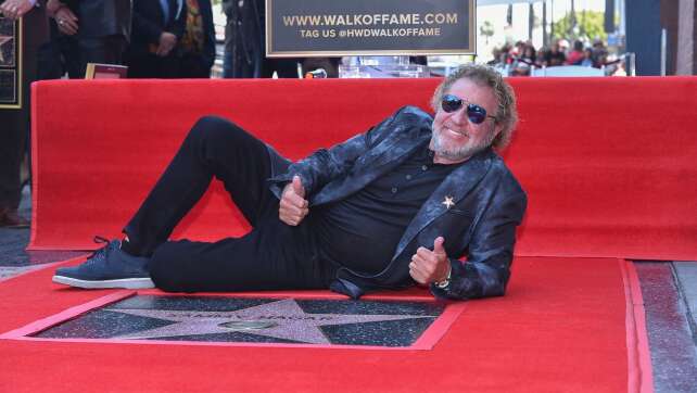 Rocker Sammy Hagar mit «Walk of Fame»-Stern geehrt