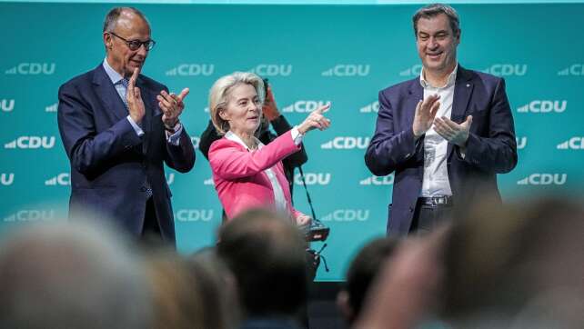 CDU und CSU starten in Schlussphase des Europawahlkampfes